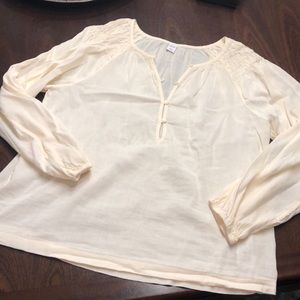 Cream blouse- xs